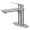 Fauceture Frankfurt Single-Handle Bathroom Faucet W/ Deck Plate & Drain, Nickel LS4208CXL - alternate 1